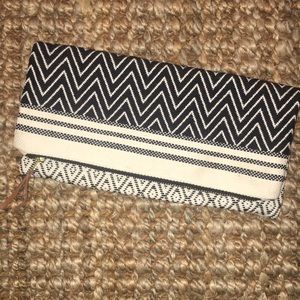 Tribal Alive canvas clutch